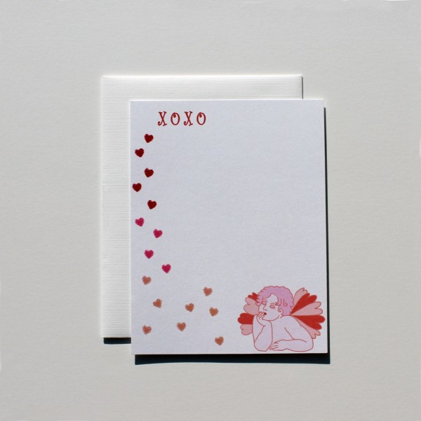 Valentine Cupid Flat Note